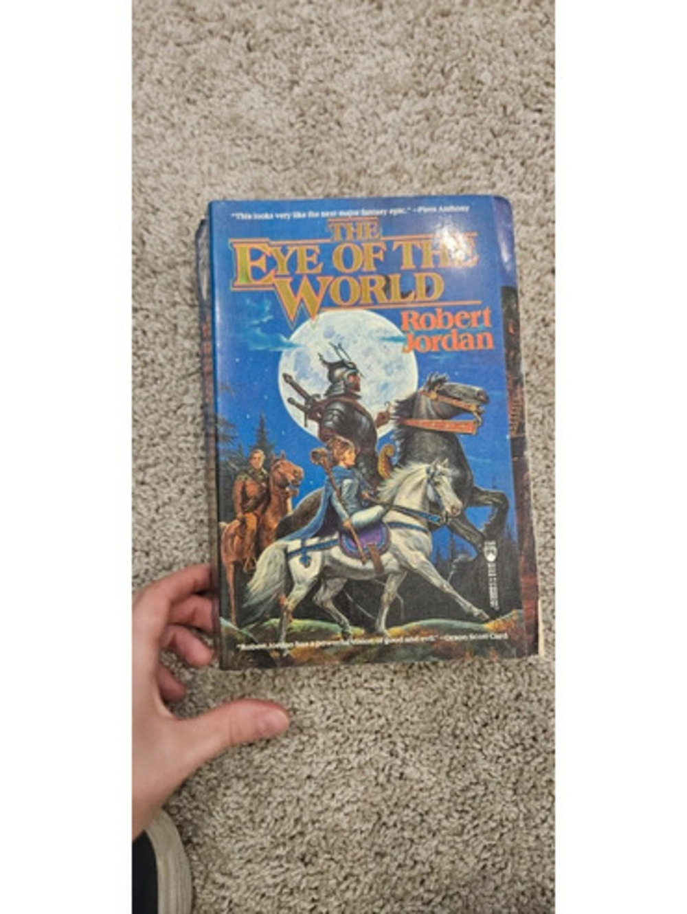 The Eye of the World by Robert Jordan - Paperback Fantasy Book First edition